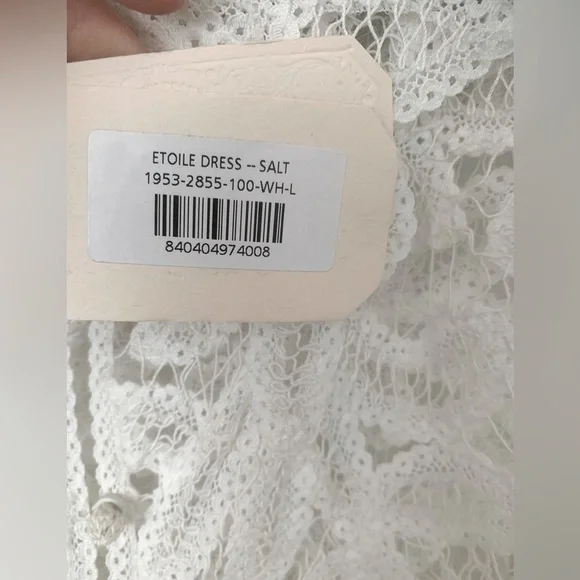 DÔEN Heirloom Etoile Lace Dress in salt NWT - Picture 9 of 13